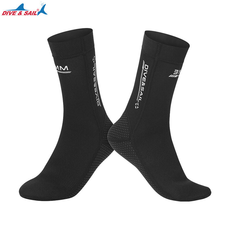 DIVE & SAIL Anti Slippery swimming socks swim boots 3mm Neoprene Diving socks