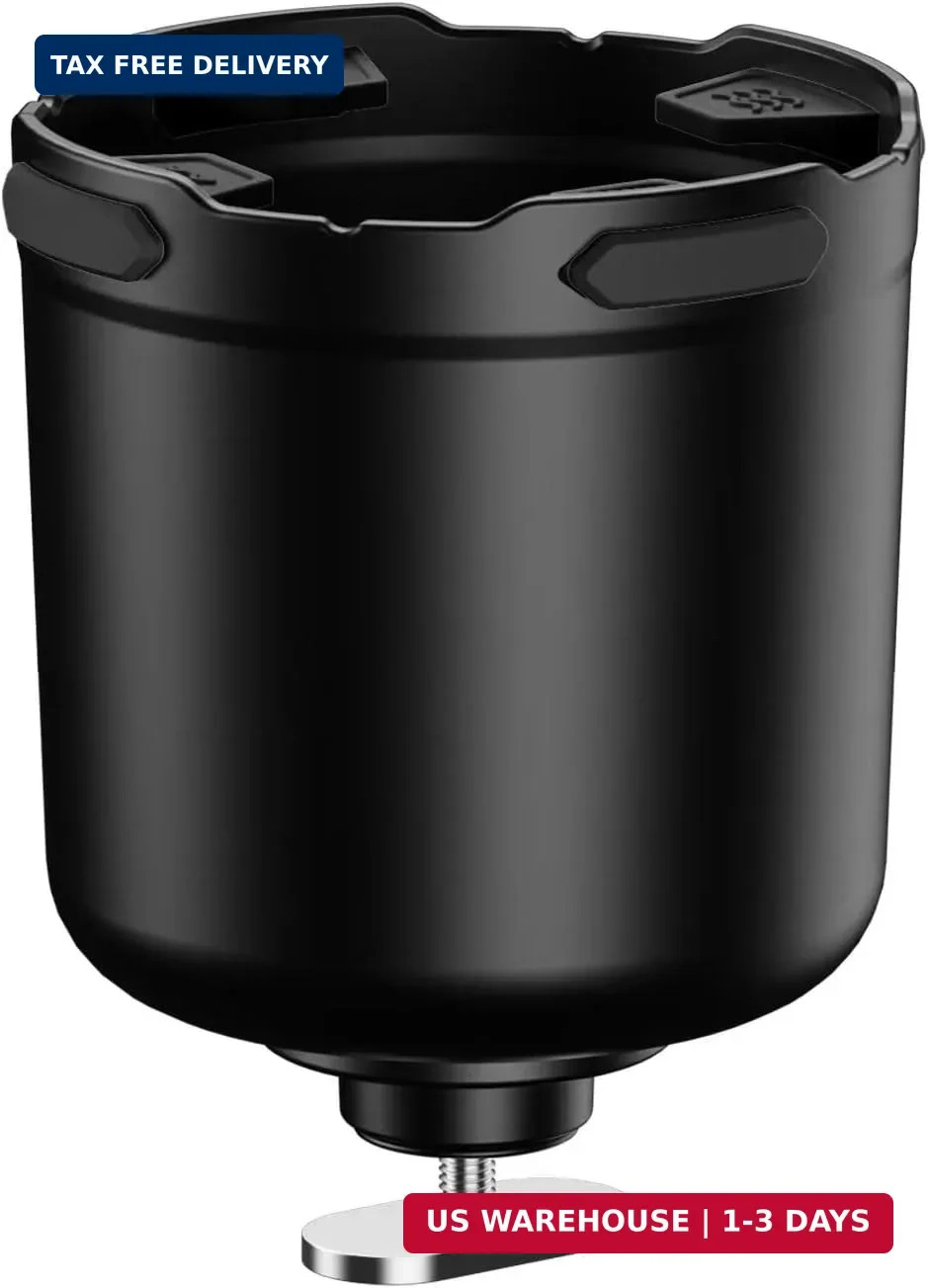 Kayak Cup Holder with Rubber Tab, Multifunctional Kayak Water Bottle Holder Drin