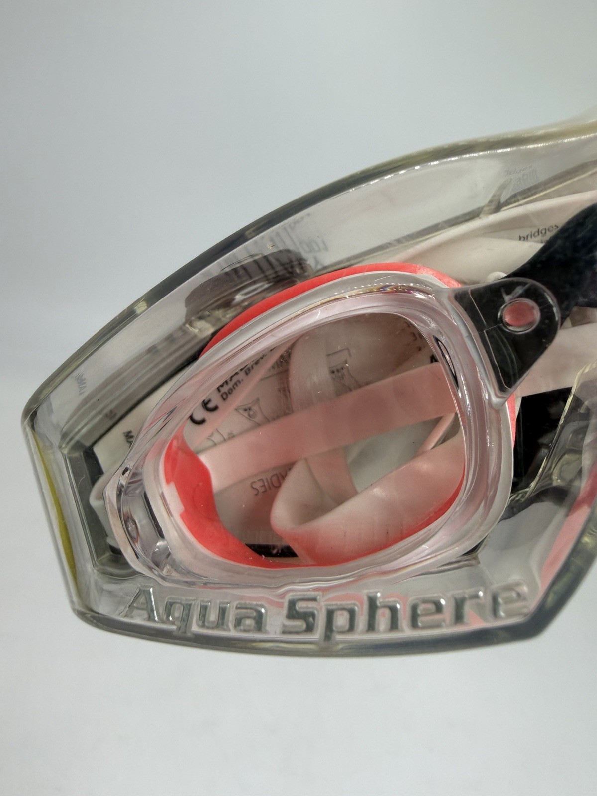 Michael Phelps K180 Swim Goggles Aqua Sphere K180 CL/L New with Case