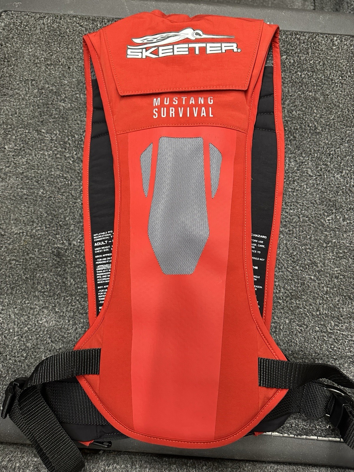 Skeeter Mustang Elite Automatic Inflatable PFD