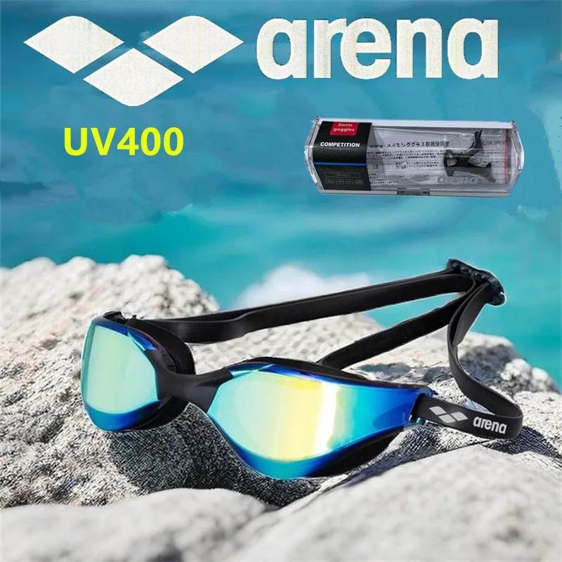 Professional Racing Swimming Goggles Anti Fog UV400 Waterproof Competition Train