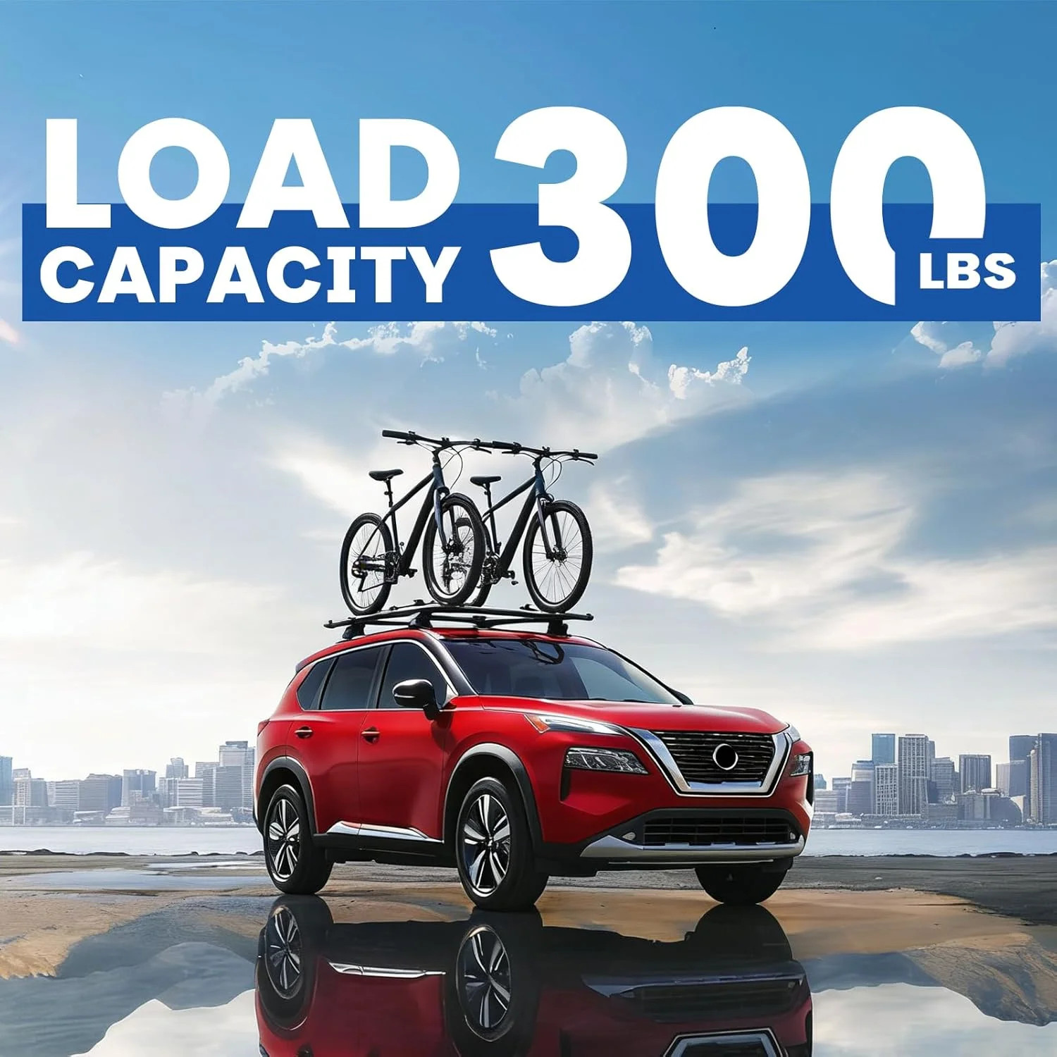 300Lbs Roof Rack Cross Bars Fit for 2021-2026 Nissan Rogue SV/SL/Platinum with F