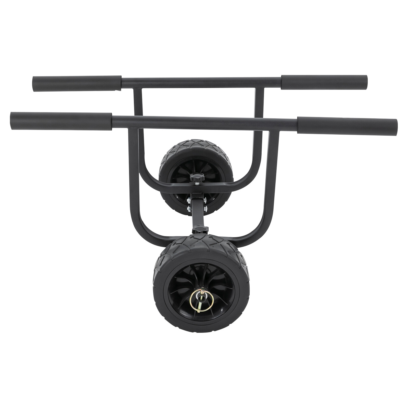 220lbs Kayak Canoe Boat Carrier Dolly Trailer Trolley Transport Cart w/Wheel