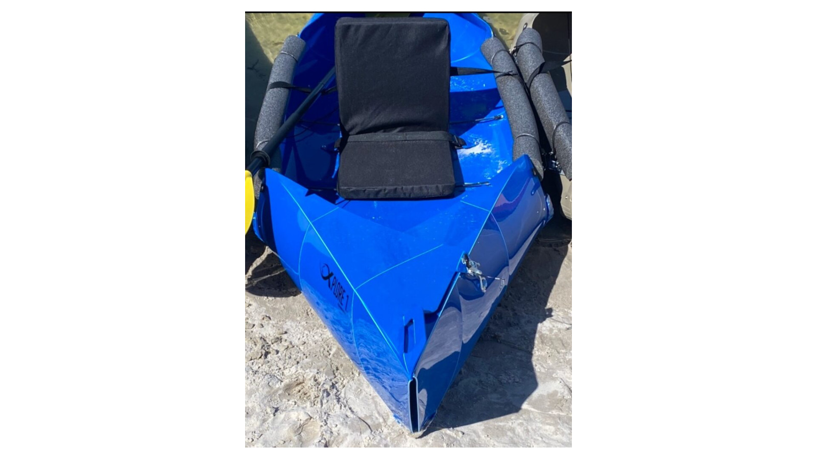 Foldable Kayak 10ft long, 28lbs, 250 cap (seat not included) -BlueFREE SHIPPING
