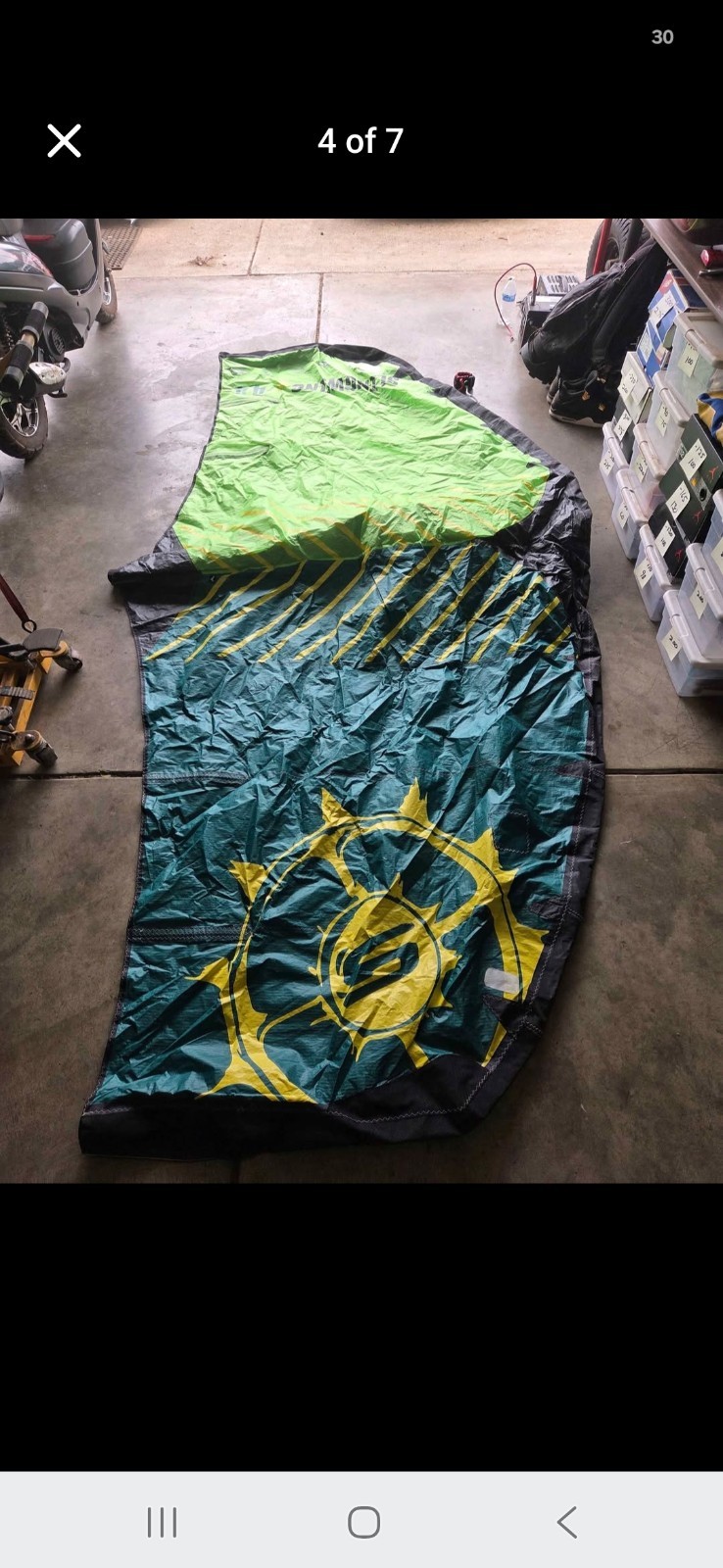 Slingshot Slingwing V2 4.4 Inflatable Wing Foil Wing w/ Bag & Leash (BRAND NEW)