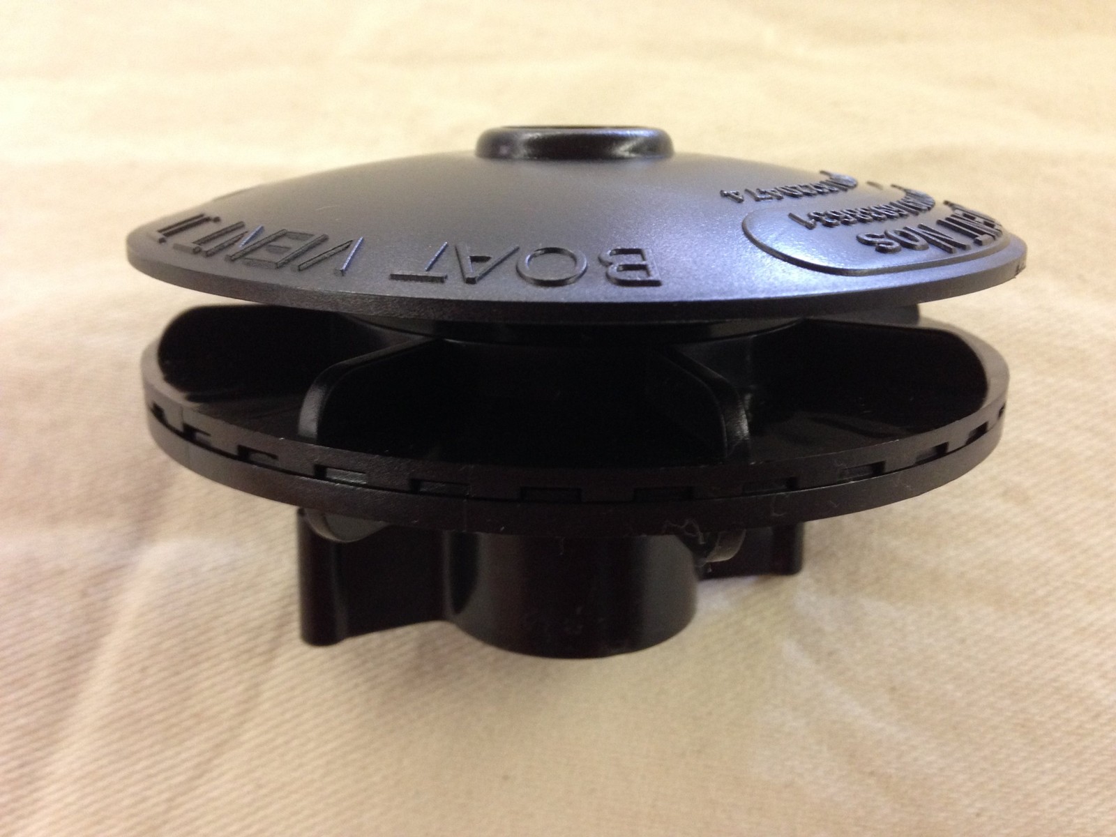 1 Pack – Boat Vent Cap 2 for Cover Black