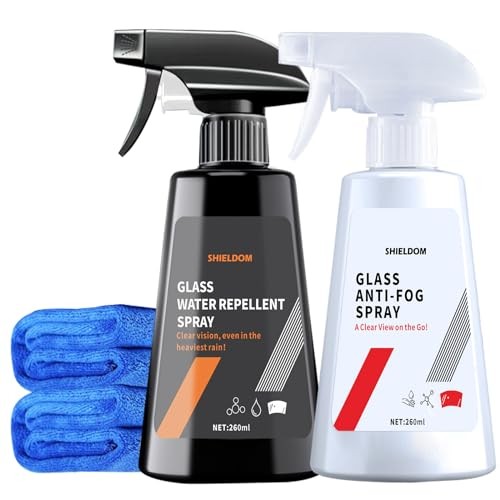 Anti Fog Spray & Rain Repellent Spray for Car Windshield Glass Water