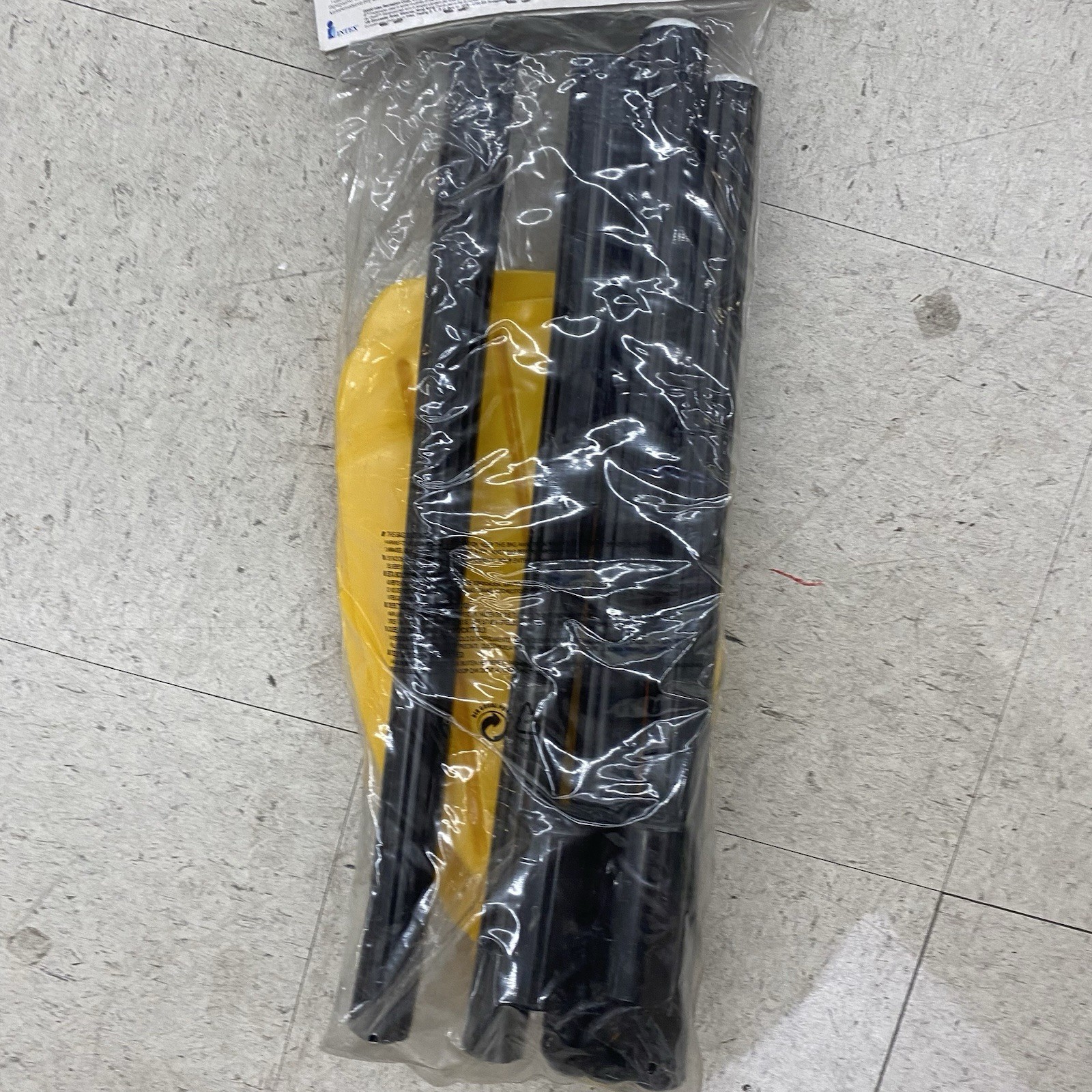 Intex French Oars 49” – 2-Piece Set – Yellow/Black Kayak Boating Water Paddling