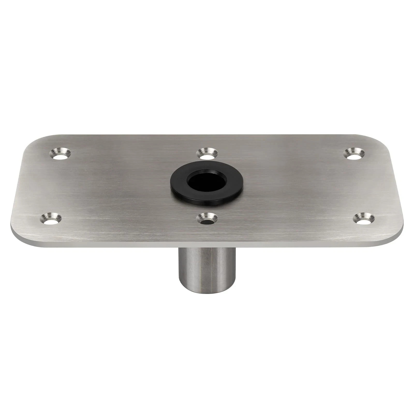 CLLOMAGY Boat Seat Base Mount 1pack 4×8 Stainless Steel, Metallic