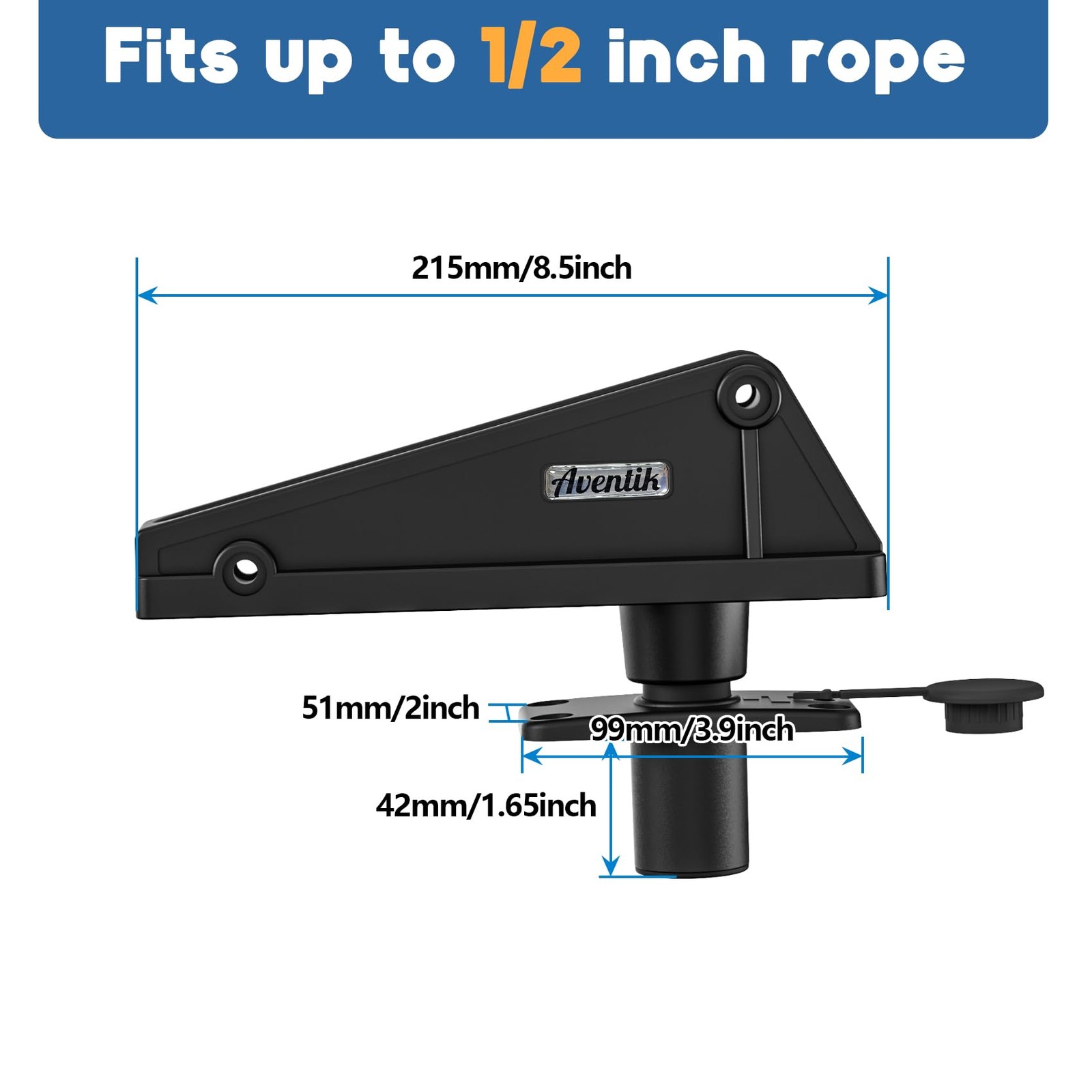 Kayak Anchor Lock System Durable EasytoUse Anchor Lock for Small Boats and Ka…