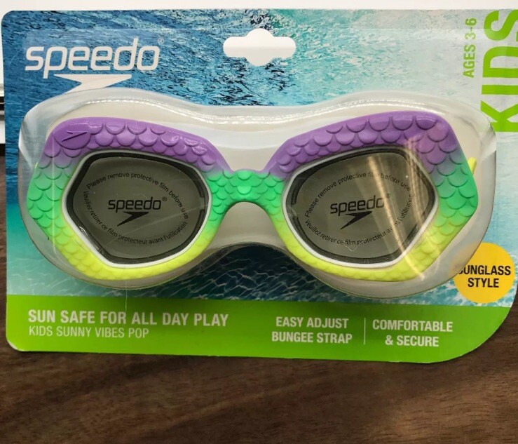 Kids Speedo Goggles Ages 3-6 years sunglass style ~ NEW