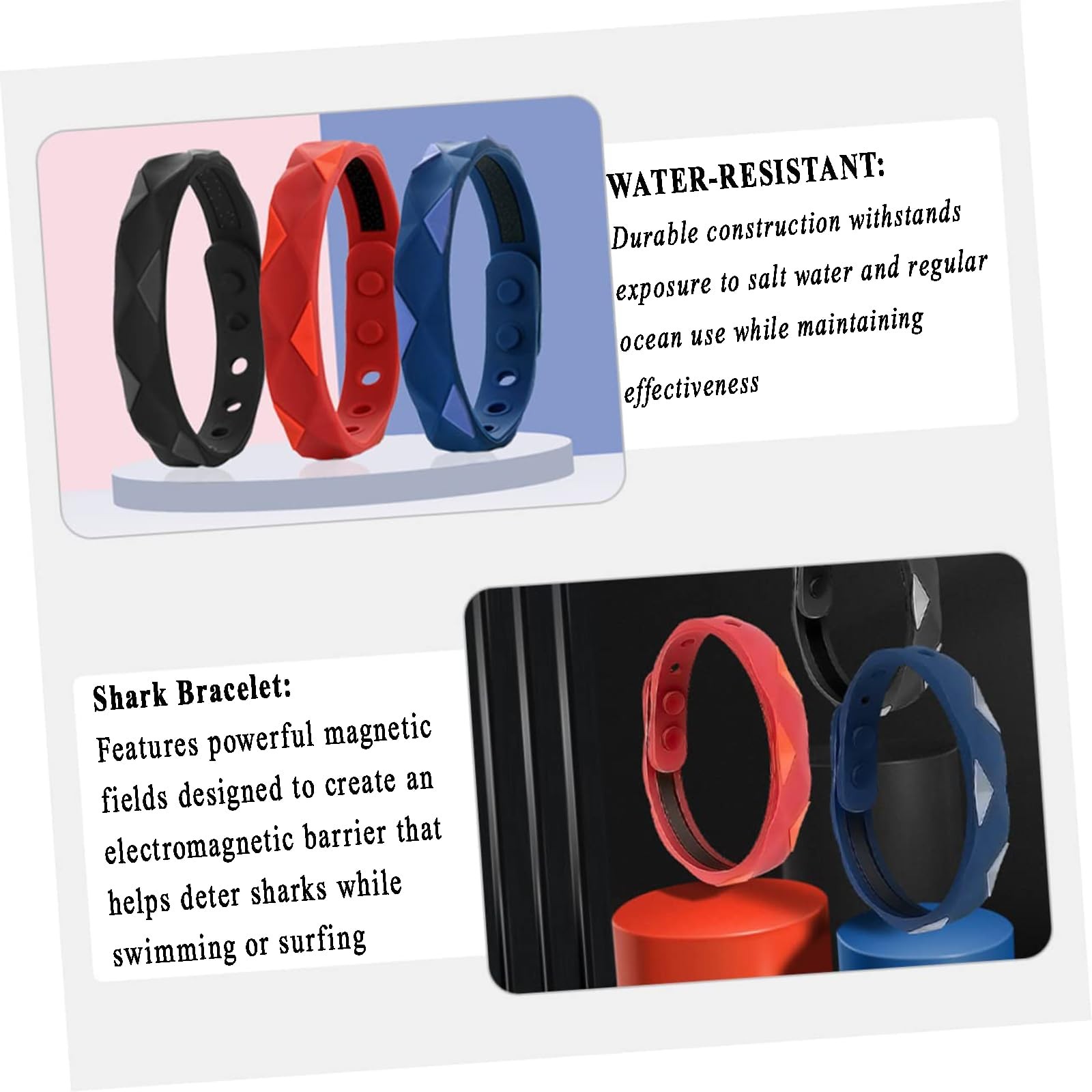 ** NEW Magnetic Shark Deterrent Band | Waterproof | Lightweight | Safety Kit