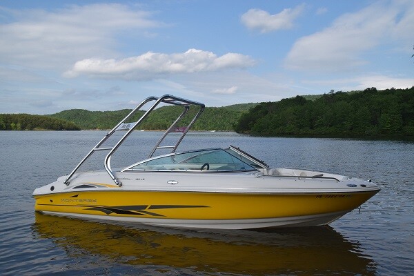 Wakeboard Tower Polished Aluminum Big Air Cuda Tower from WAKE ESSENTIALS