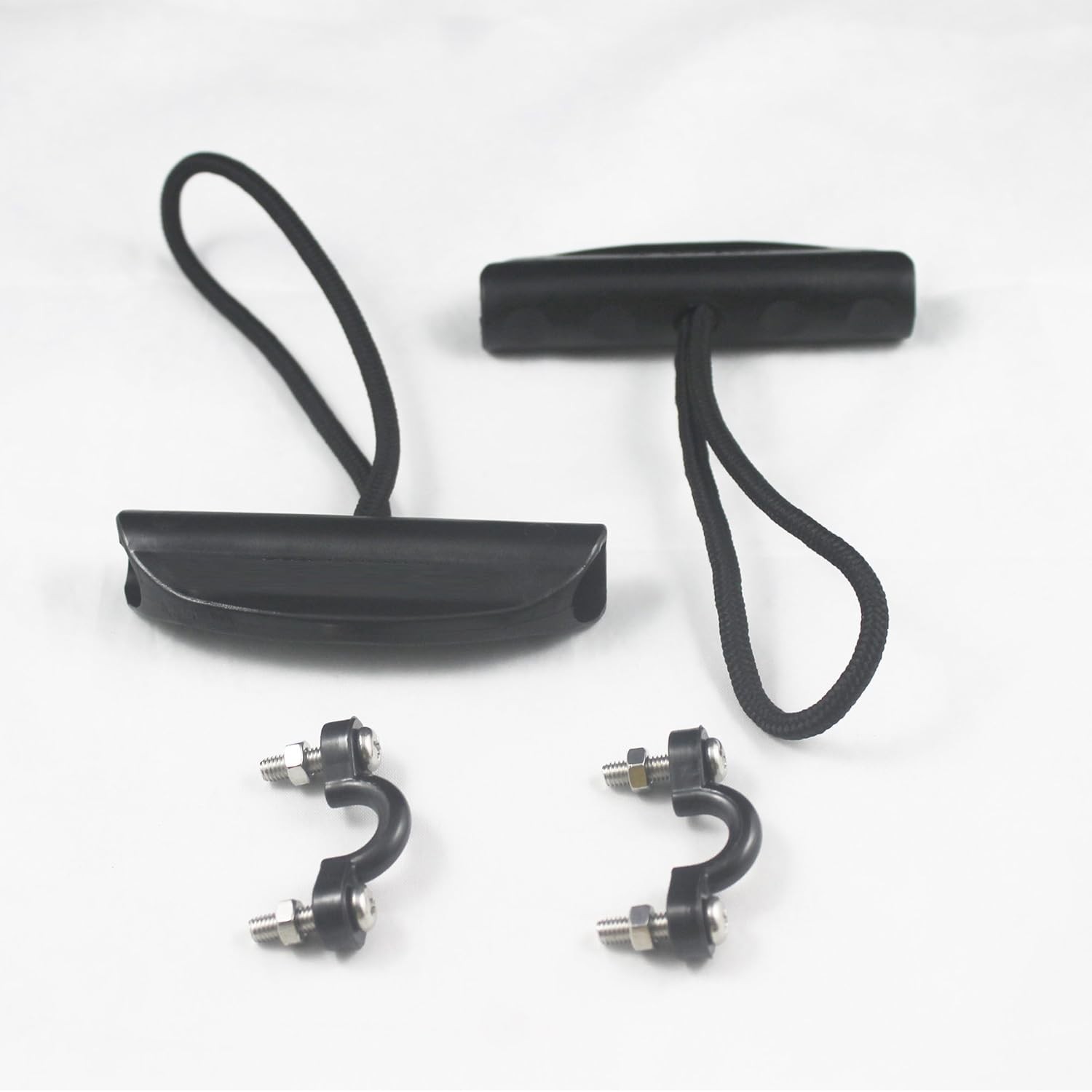 2-Piece Kayak Carry Handle Set with Heavy-Duty Braided Cord & Fasteners
