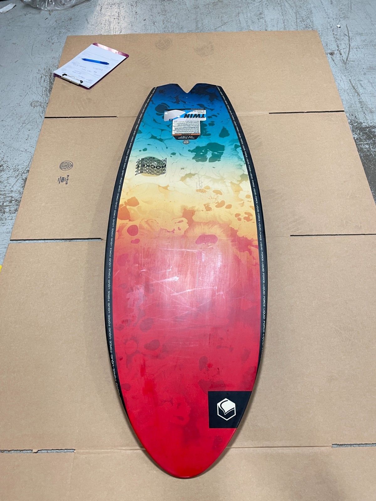 LIQUID FORCE S22089714 ROCKET 5’0″ X 20.2″ WAKESURF BOARD