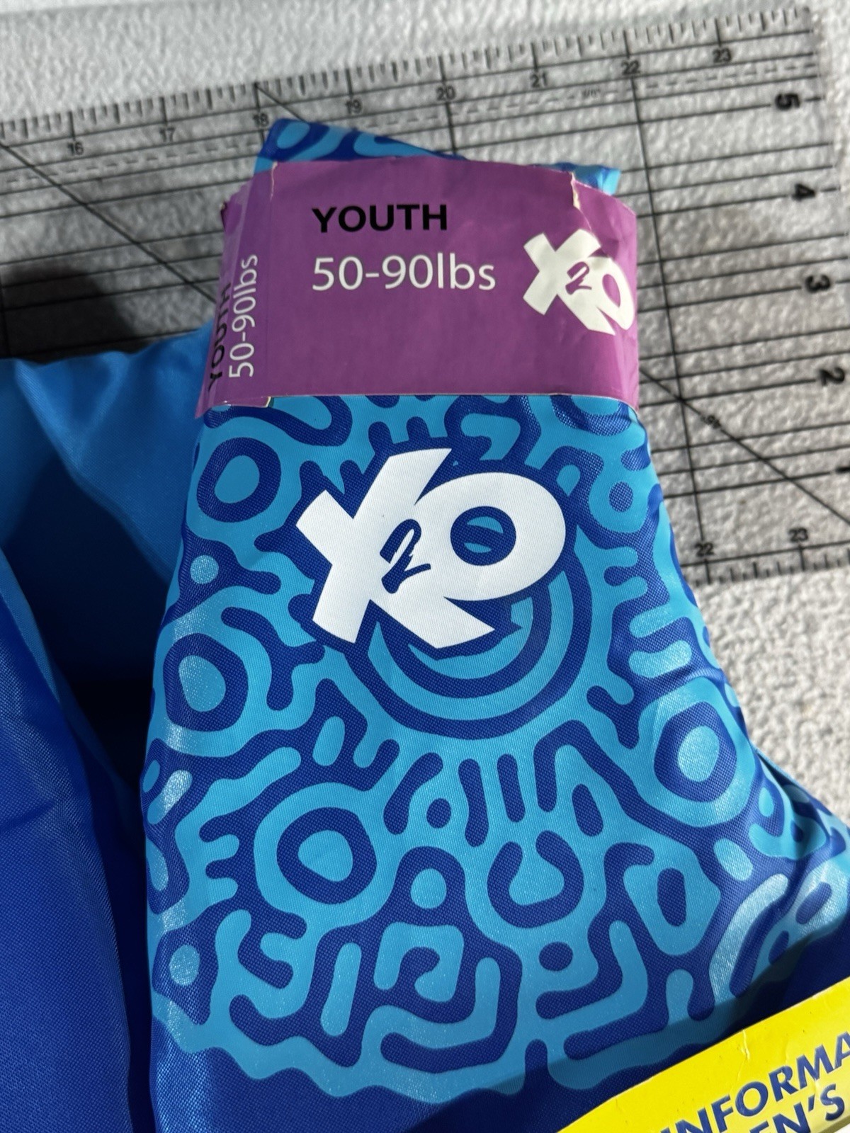 New X2O Life Jacket Universal Youth Life Vest (50 – 90 Pounds) 710 Blue Ocean
