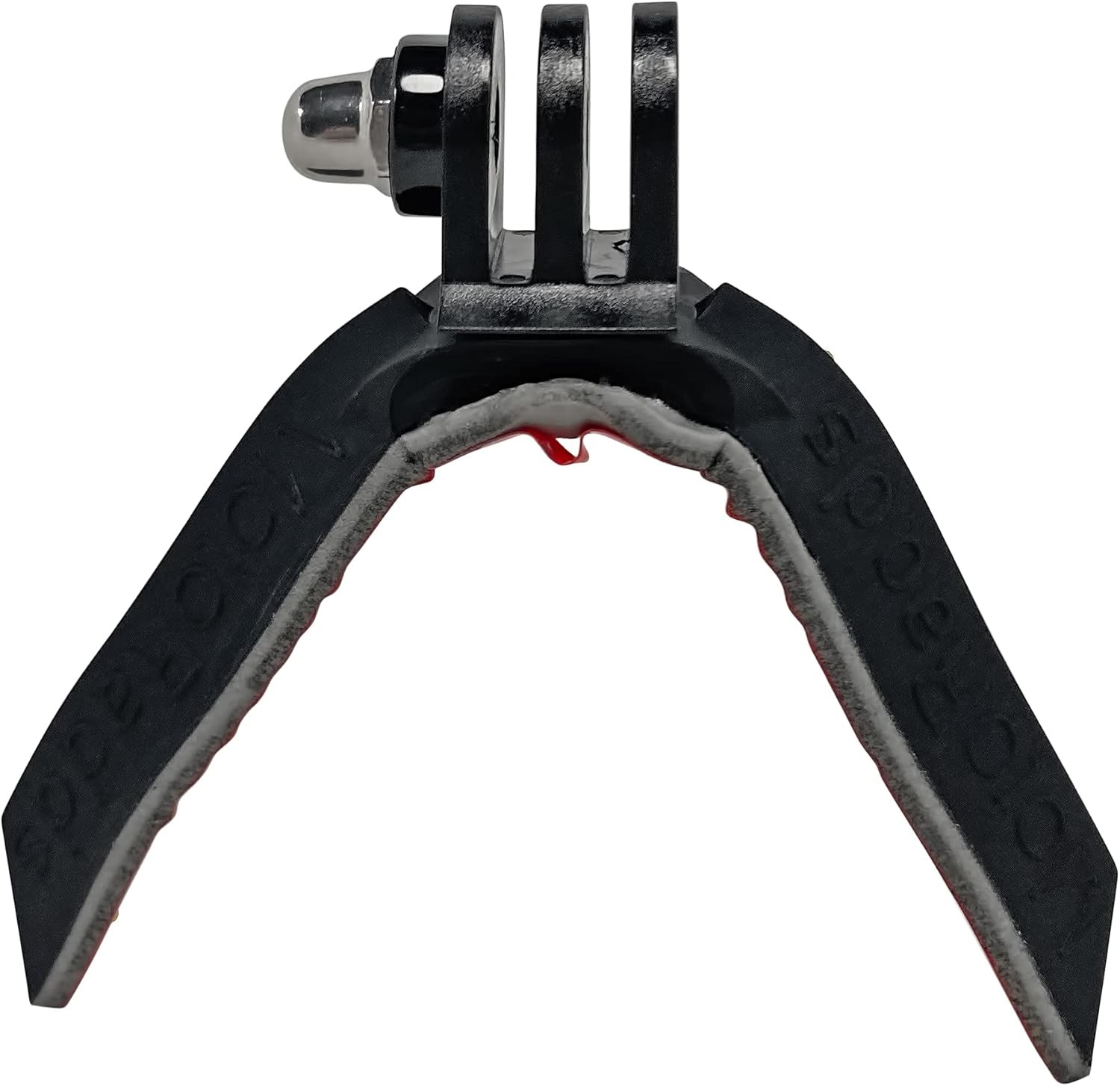 Flex Slim Flexible Universal Motorcycle Helmet Chin Mount Kit Raven Black