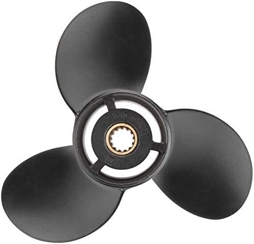 13 Spline Tooth Prop RH,OEM Upgrade Aluminum Outboard Propeller Fit Mercury Engi