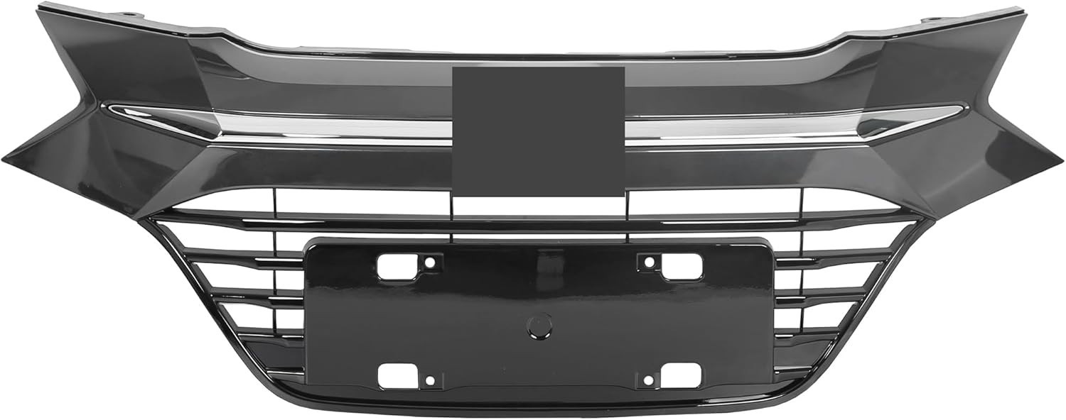 Front Upper Bumper Grille Compatible With 2016 2017 2018 Honda HRV HR-V Grill A