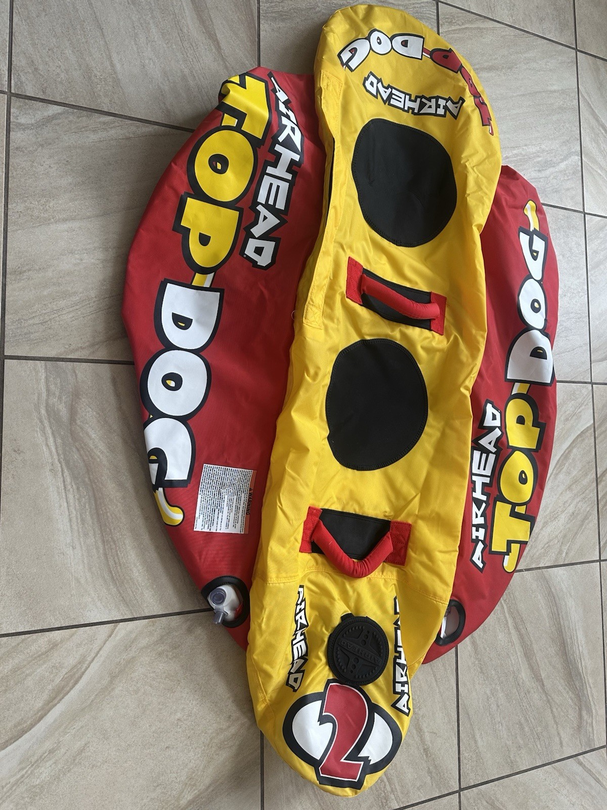 Airhead Top Dog | Hot Dog 2-Rider Towable Tube