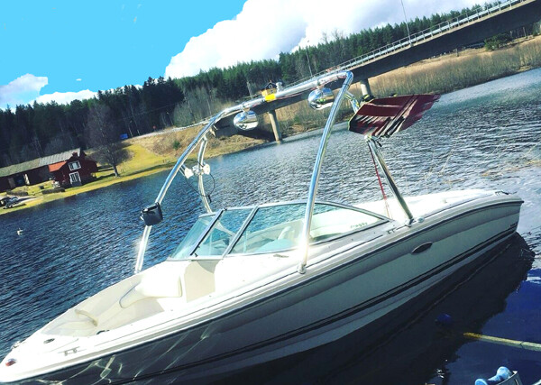 SALE! Polished Wakeboard Speaker Kicker 45KM654CW 6.5″ Marine Speaker Installed