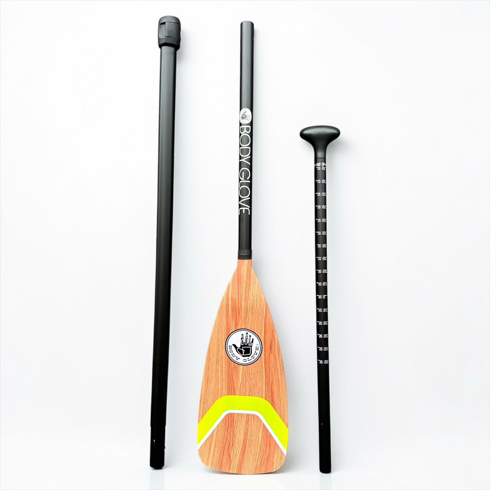 3-Piece Adjustable SUP Paddle –Lightweight, Floating Aluminum Shaft (Body Glove)