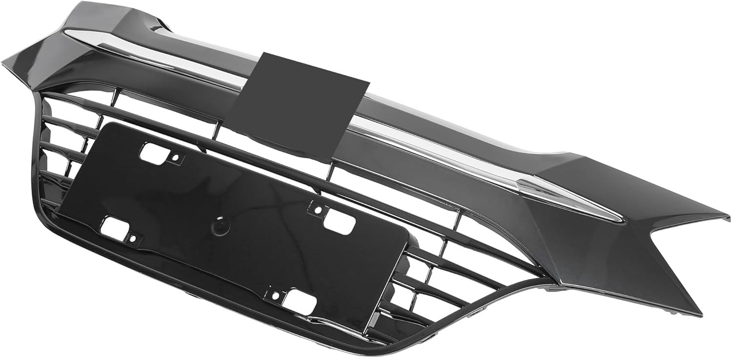 Front Upper Bumper Grille Compatible With 2016 2017 2018 Honda HRV HR-V Grill A