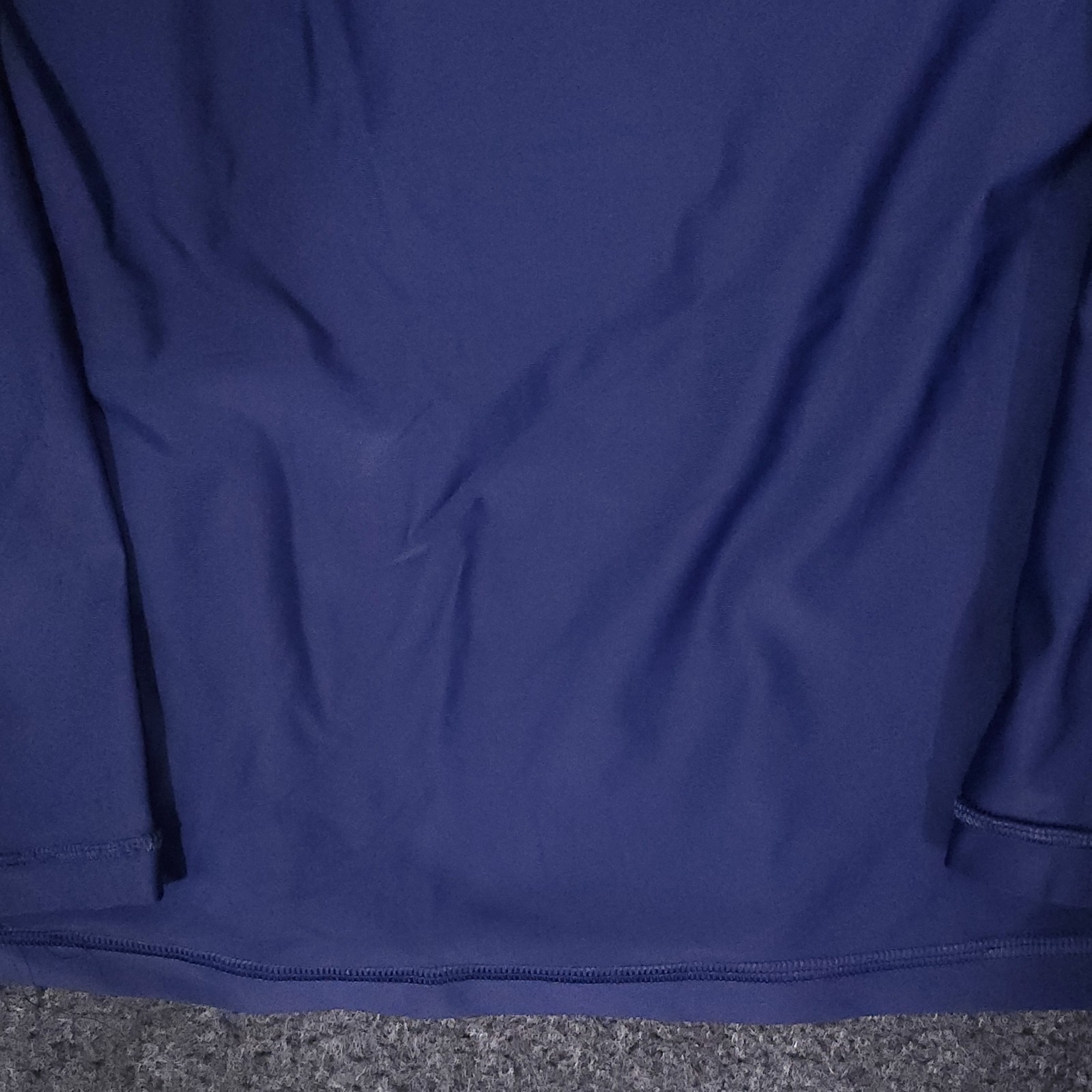 Vilebrequin Shirt Mens Small Blue Rashguard UPF 50 Long Sleeve Water Resistant