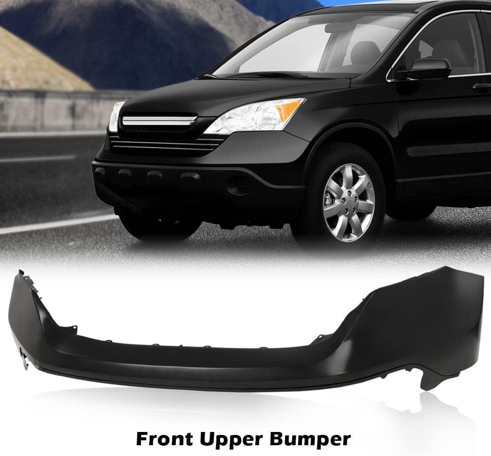Front Upper Bumper Cover Fascia Primered Compatible with Honda CRV 2007 2008 200