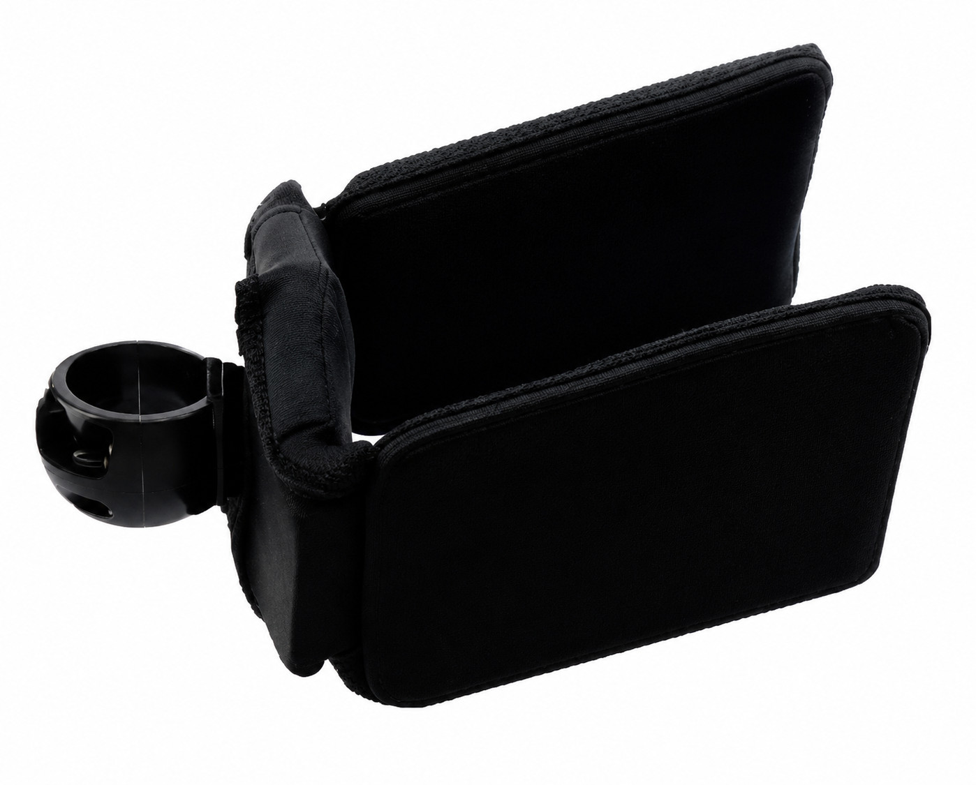 Reborn PRO2 Black QR Wakeboard Tower Rack Vertical To Horizontal Tube +Cover