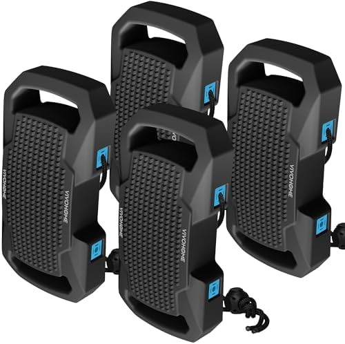 VIVOHOME EVA Boat Fenders for Docking, Boat Bumpers with Nylon Rope, and Fixe…
