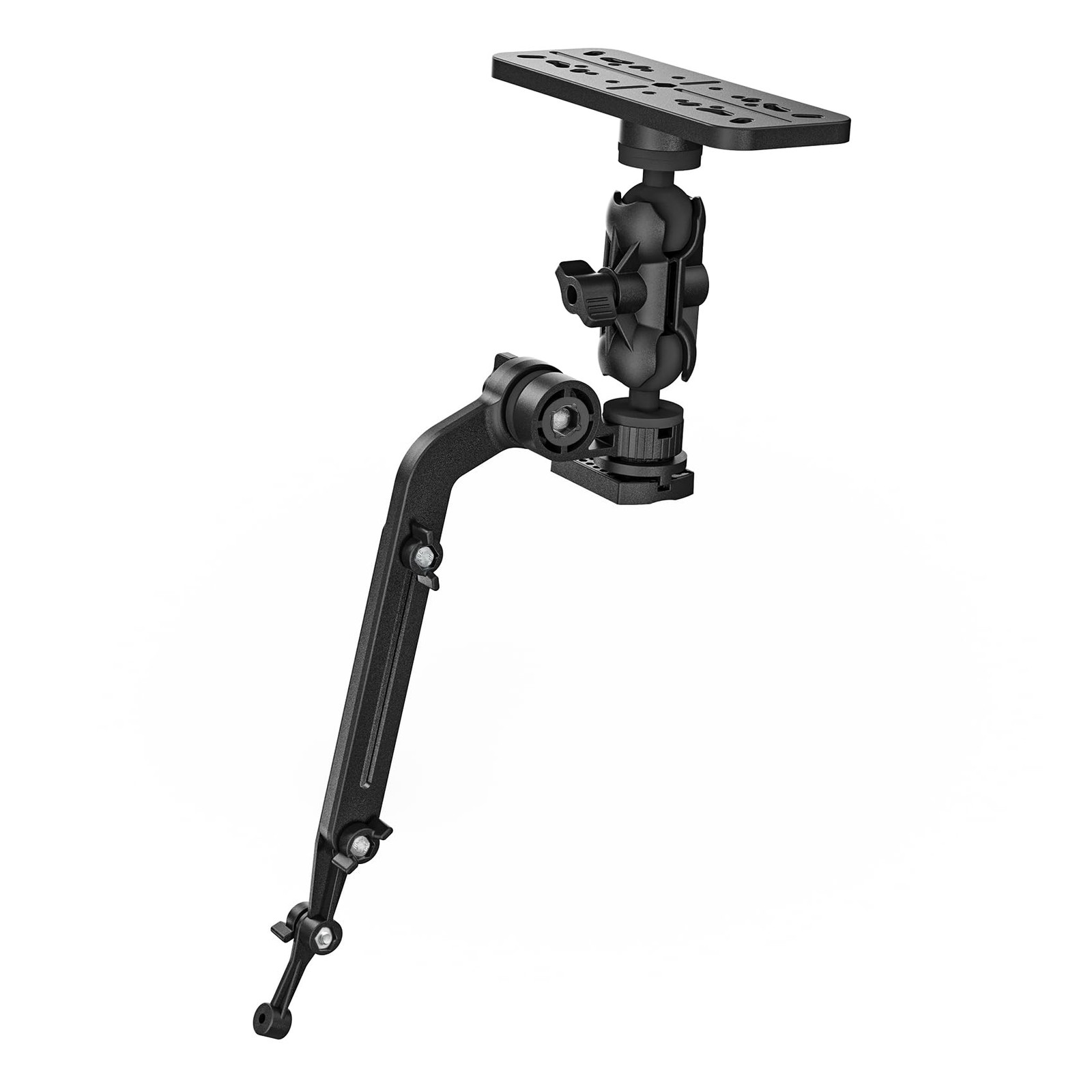 Universal Kayak Fish Finder Mount with Transducer Arm Adjustable 914 Tool-Free