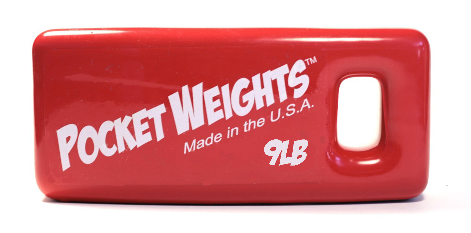 Pocket Weights Scuba Weight 9lb Single. Free USPS Priority Shipping.