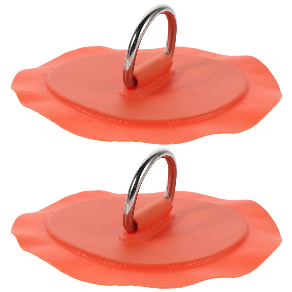 2 Pcs Kayak Buckle Inflatable Accessories Boat D Ring Boats Rings Patch