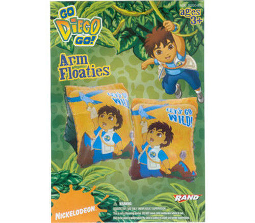 Inflatable Arm Bands Nickelodeon Go Diego Go Age 3+ NIP