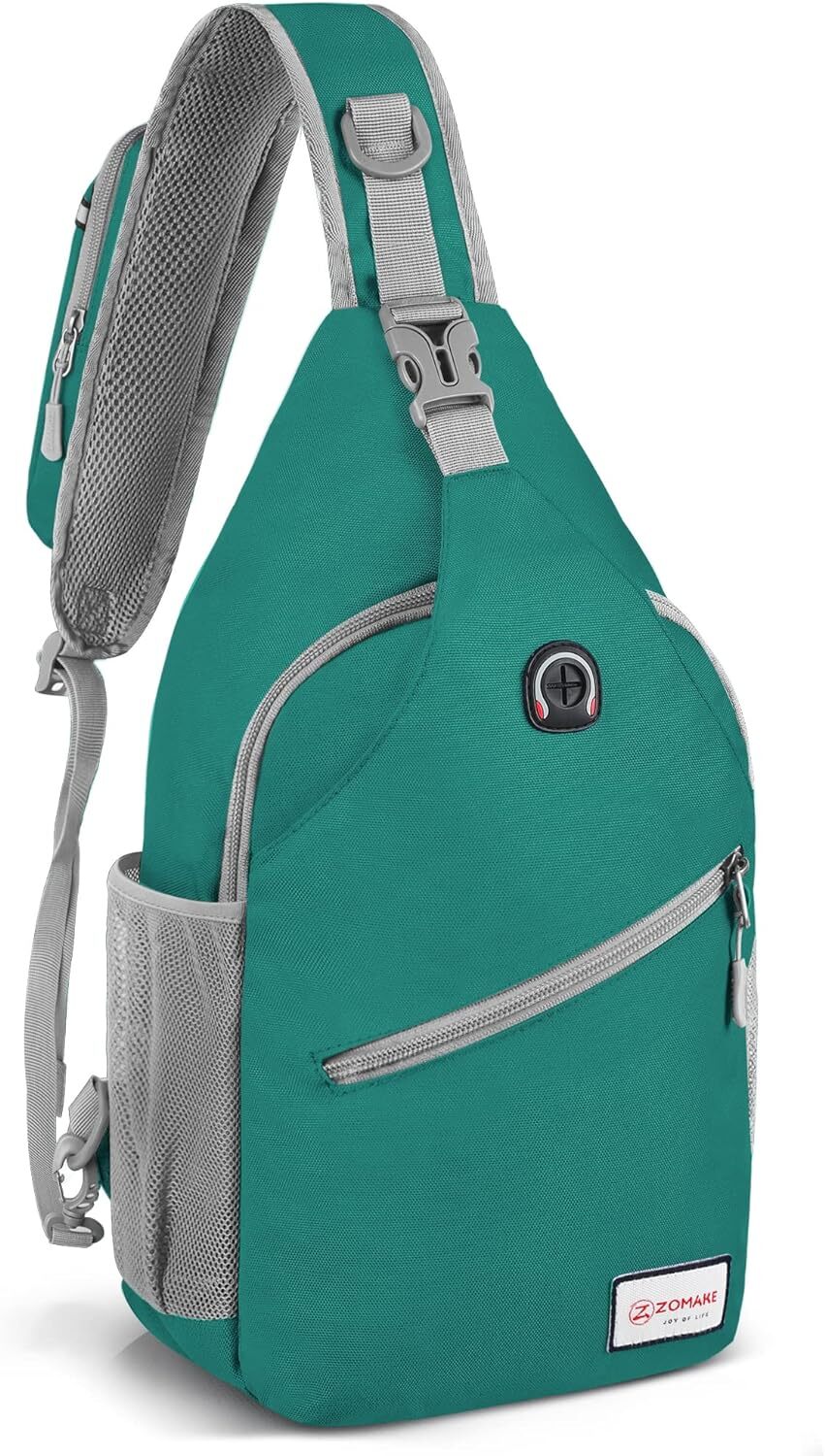 ZOMAKE Sling Bag for Women Men:Small Crossbody Backpack Army Green(new)
