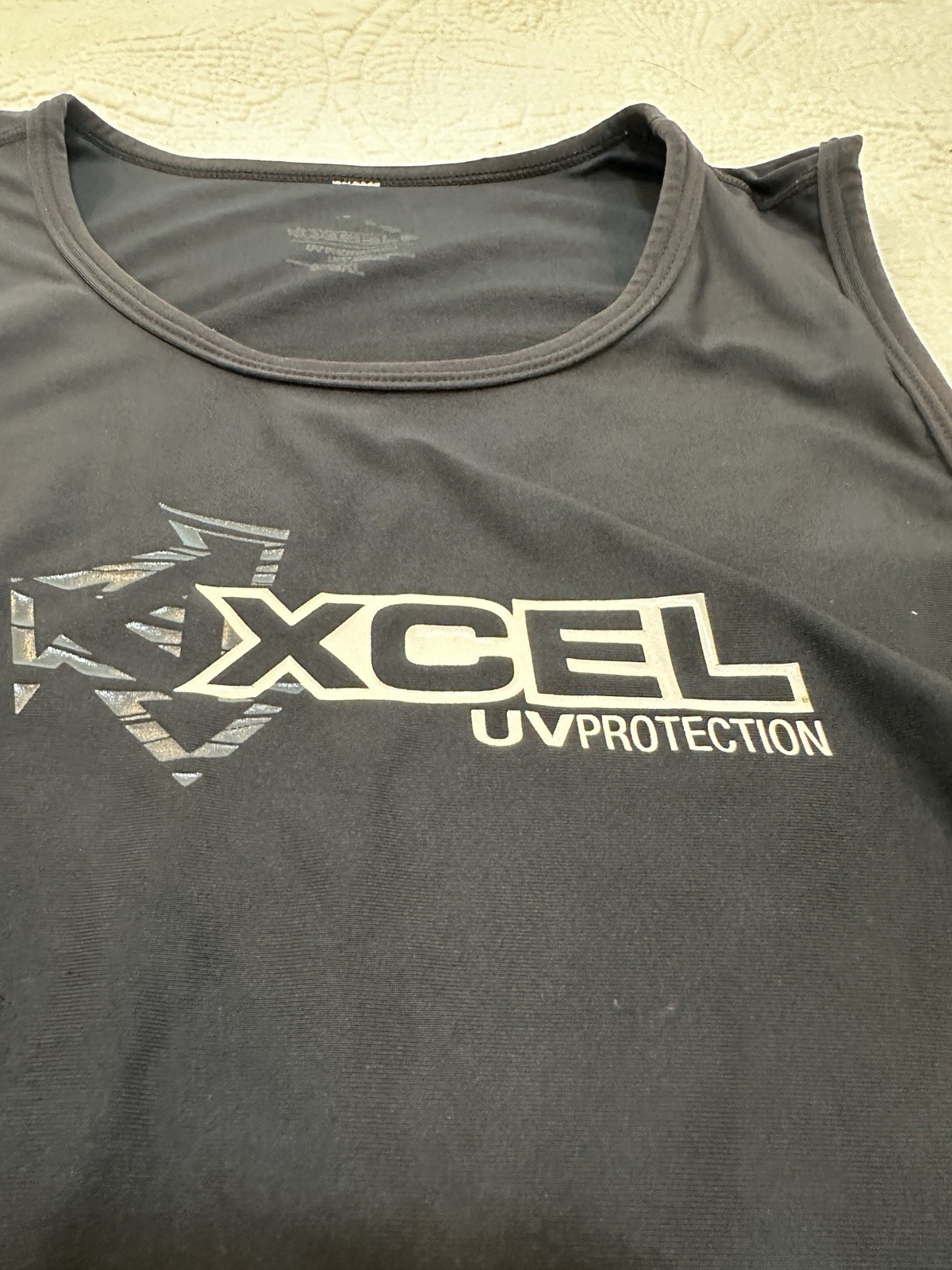Xcel Hawaii Mens Rashguard Tank Sz 3XL EUC UV Protection Surf , Paddling