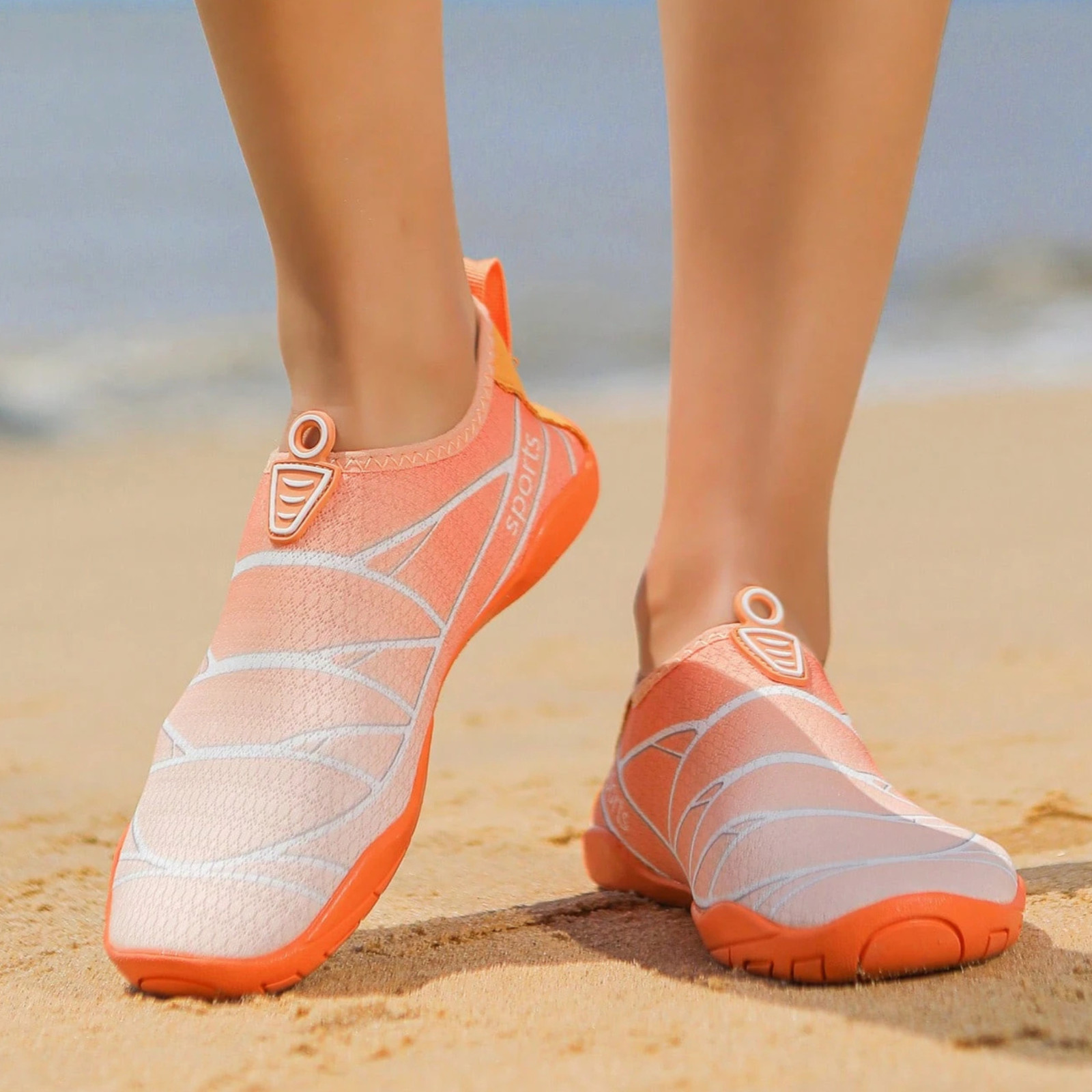 Womens Water Shoes Aqua Socks Non-Slip Barefoot Beach Swim Surf Yoga Pool River