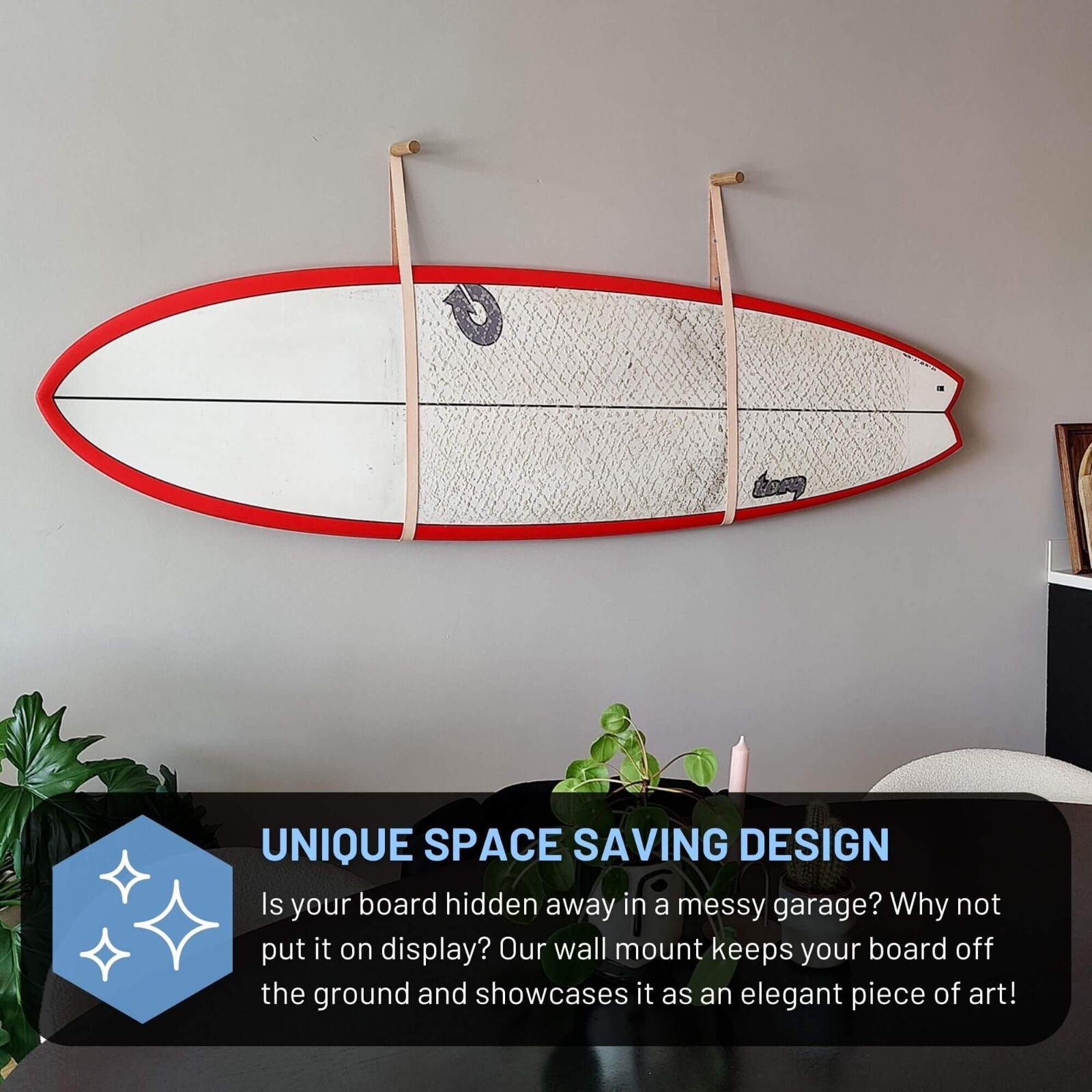 Hang 11 Surfboard Wall Mount – Surf Board Wall Hangers, Surfboard Wall Rack