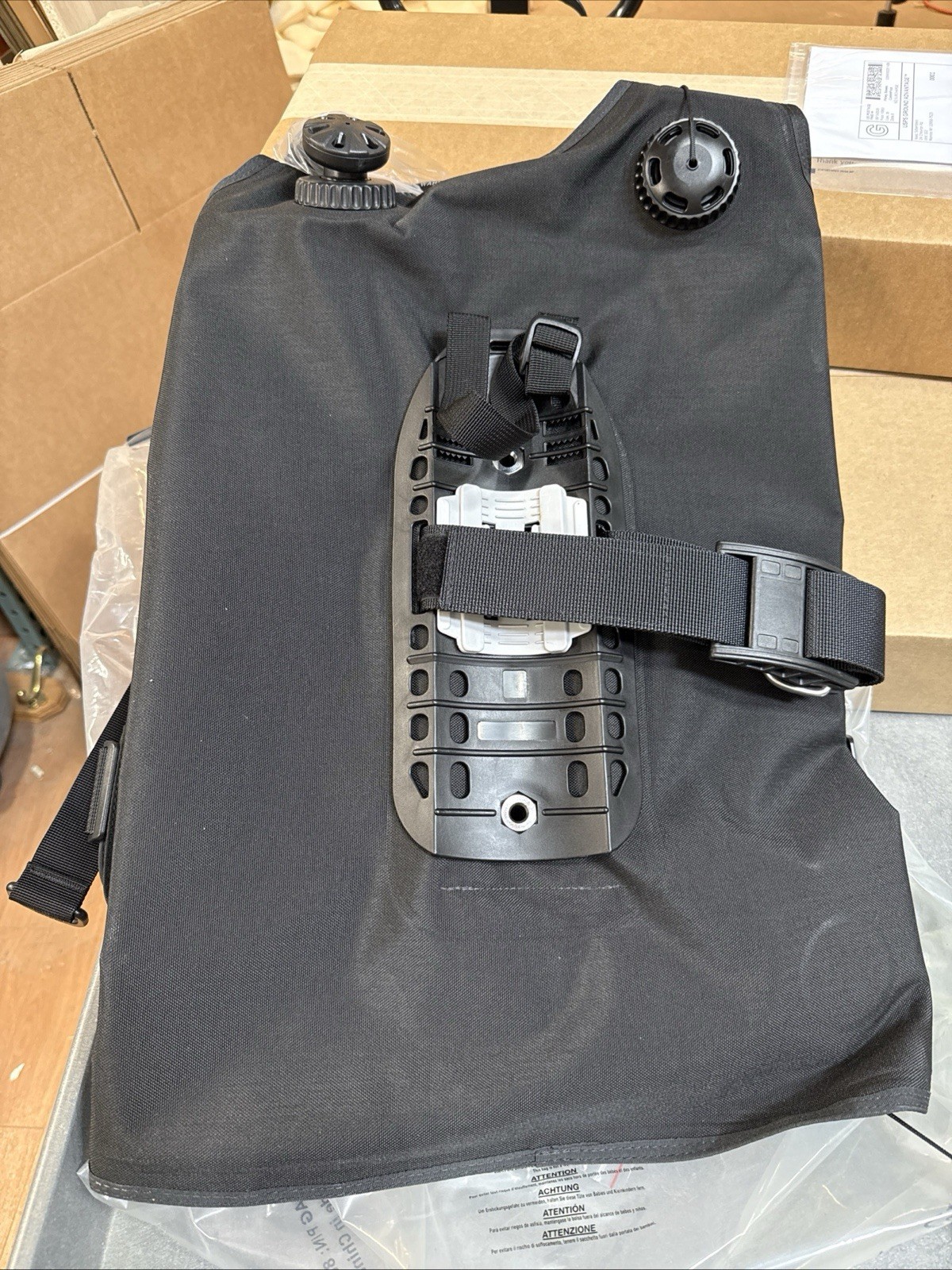 NEW – Subgear by Scubapro Levo BC, Back Inflated Scuba Travel BCD, XS/S or M/L
