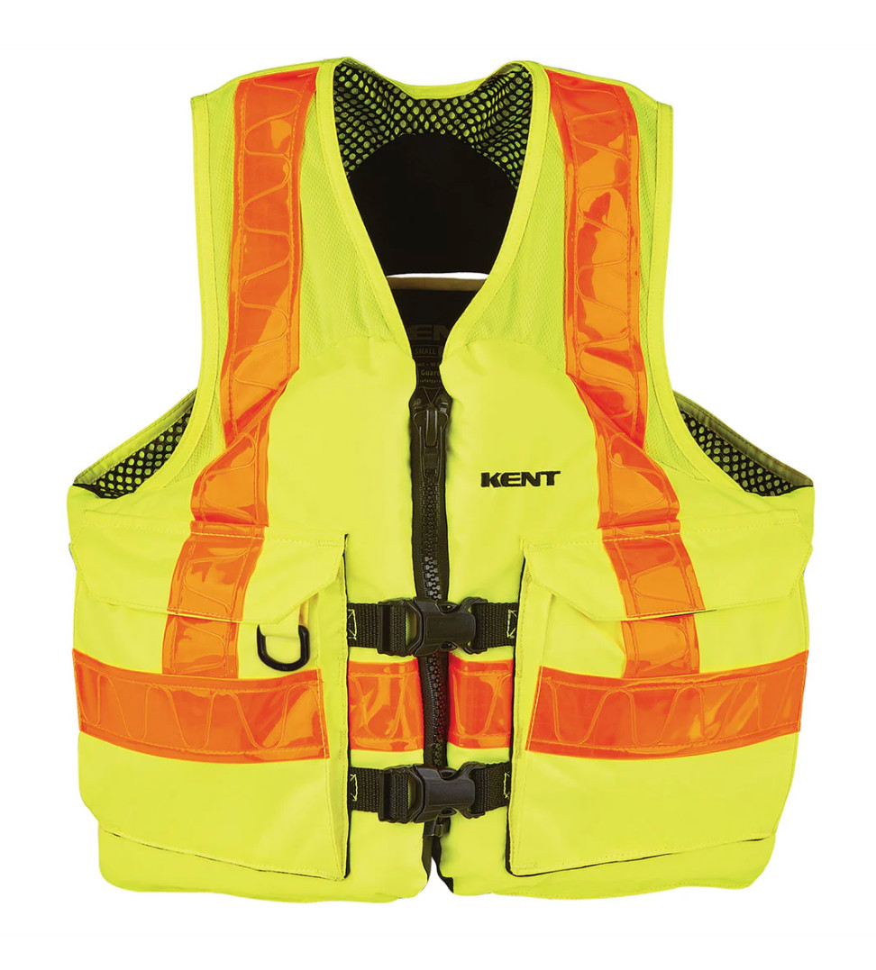 Kent Life Jacket High Visibility Adult 3X-Large
