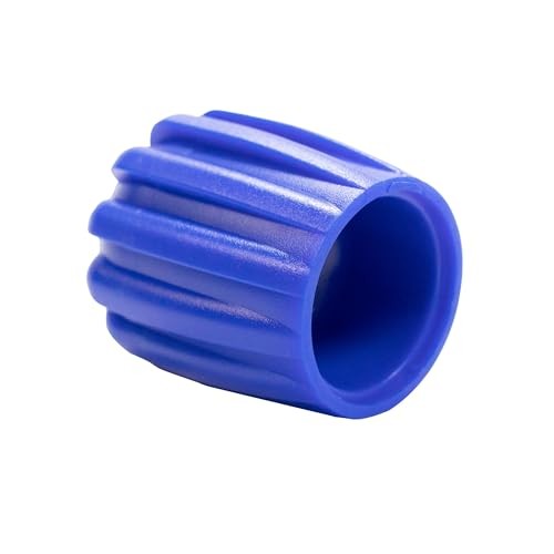 Blue PVC Valve Scuba Diving Gear Firm Grip 38.5mm OD 25.4mm ID Various Colors