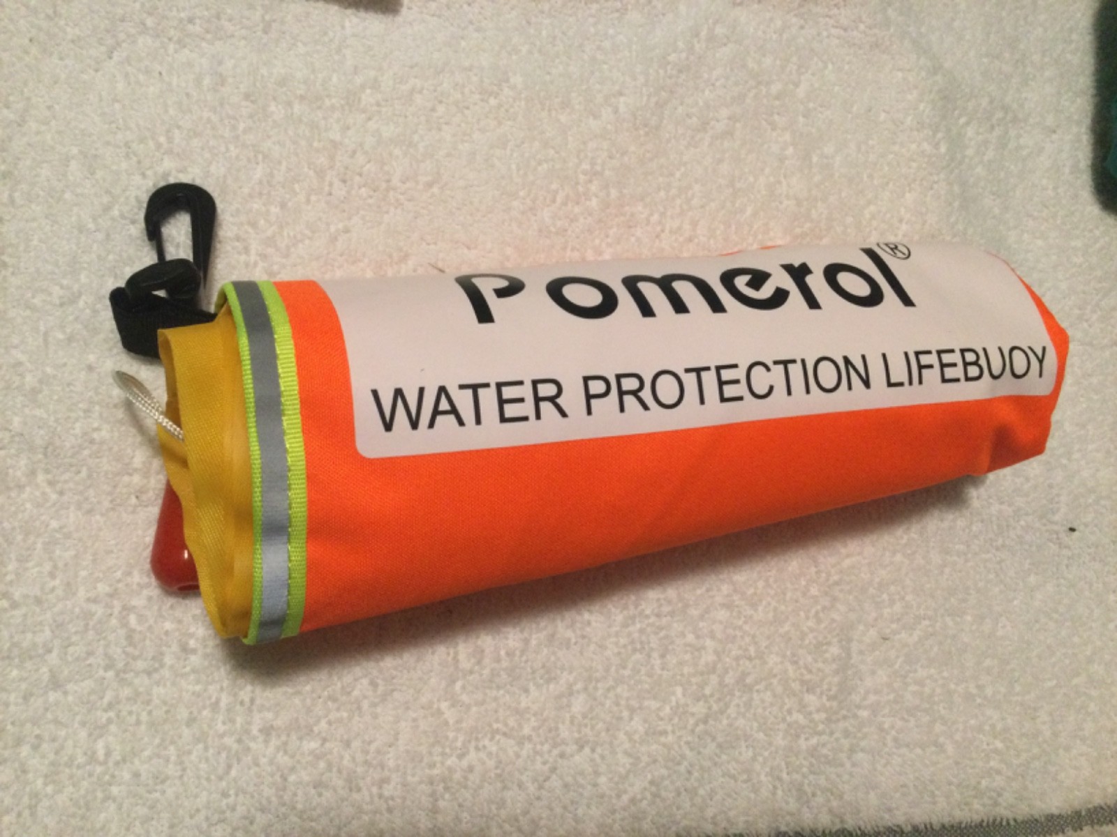 Falling Water Protection Lifebuoy Automatic Inflatable Portable Self-Rescue Life