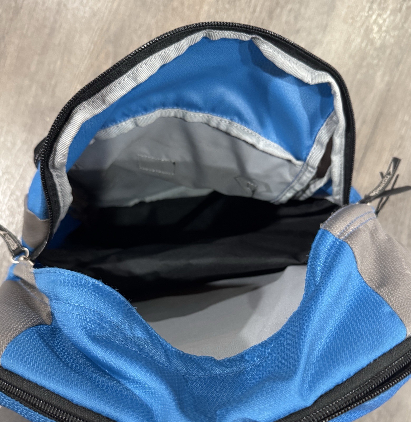 Speedo Sonic Blue Gray Backpack Sport Swimming Bag 25L