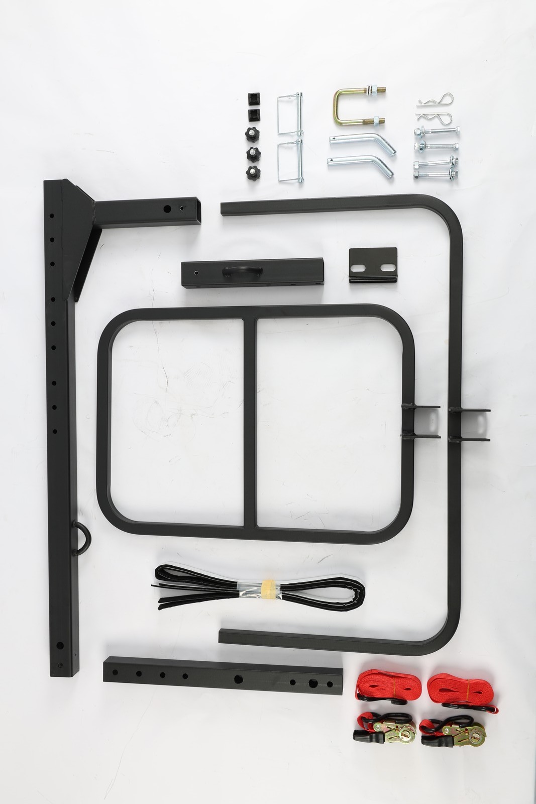 RV Hitch Mount Kayak Rack Height Adjustable Vertical Carrier for 2 Kayaks 150LBS
