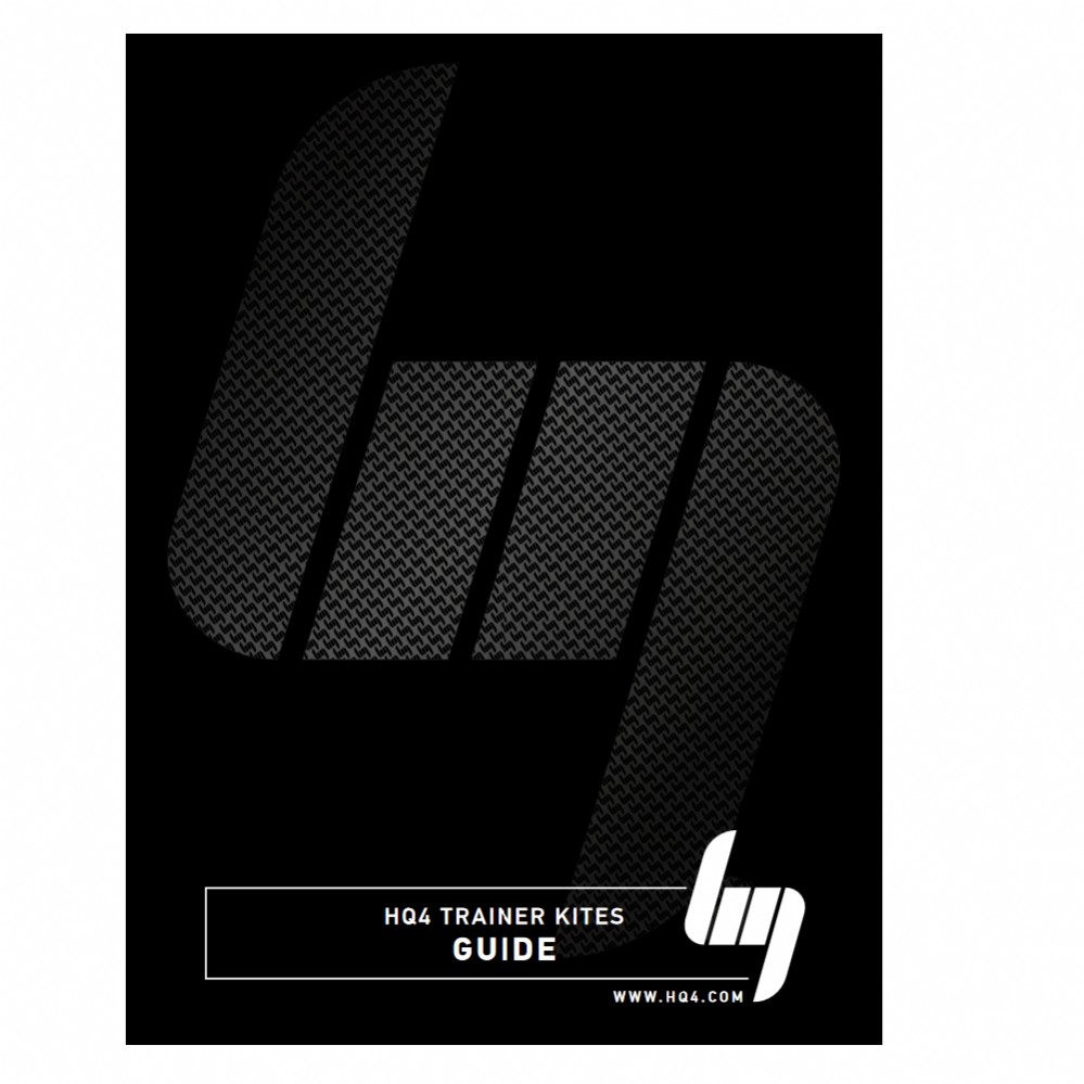 Stunt Kite HQ4 Fluxx 1.3 Trainer Kite-boarding Power + Bar + Lines + Kite Killer