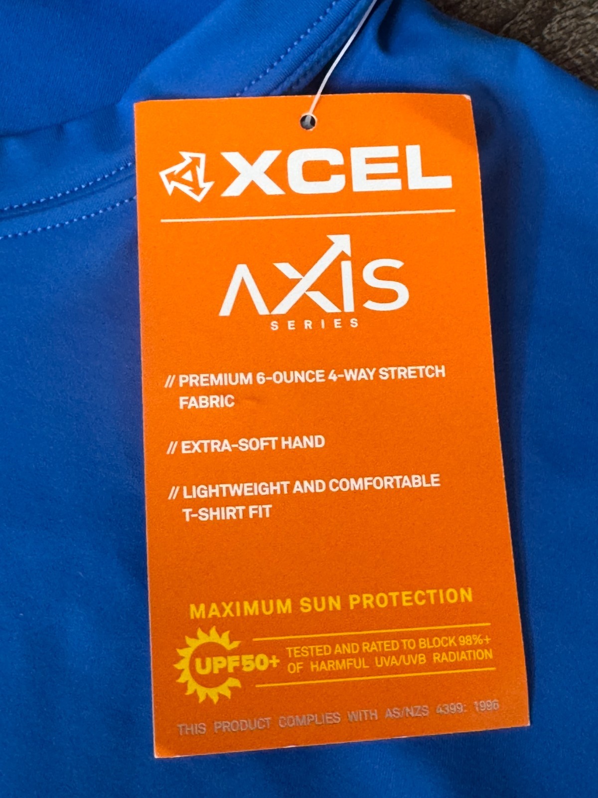 NWT XCEL UPF50+ Mens LS Rash Guard, various sizes