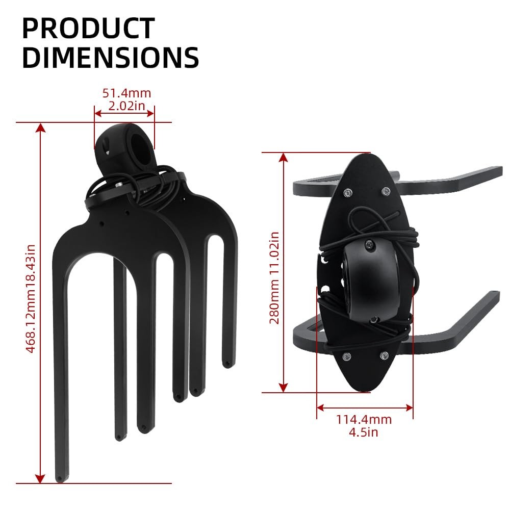 ** NEW Universal Wakeboard Tower Rack | Black Aluminum | Tool-Free Release