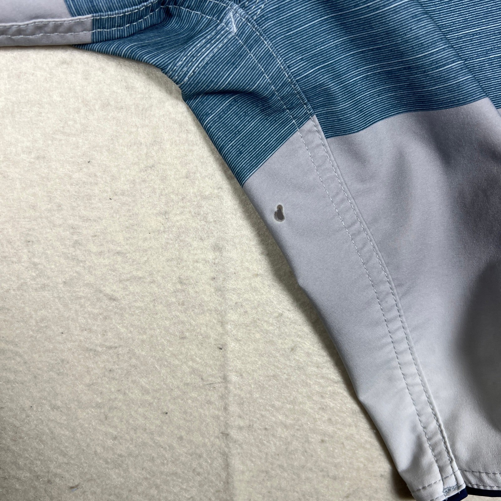 Rip Curl Mirage Boardshorts Men Size 34 Blue Gray Floral Print Ultimate