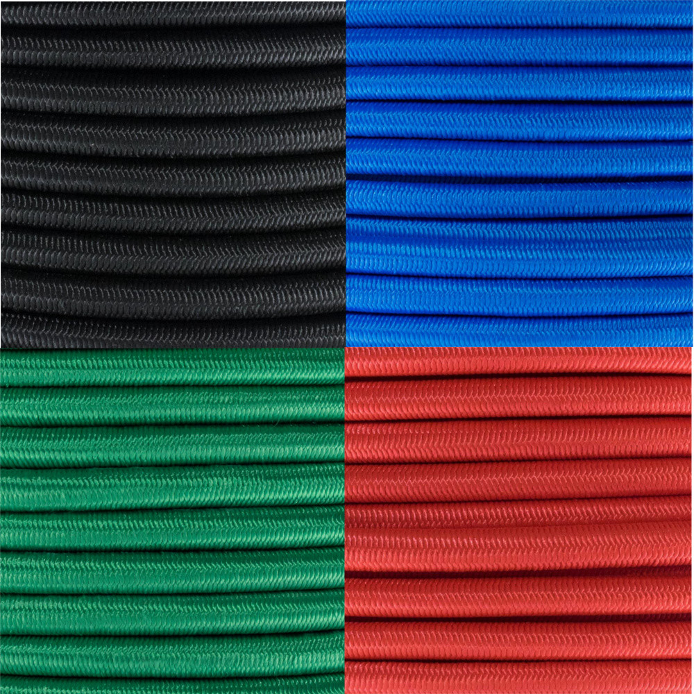 3/8″ Bungee Nylon Shock Cord – 300′ Lengths – Various Colors